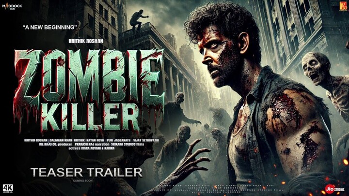 Zombie Killer - Announcement Trailer | Hrithik Roshan | Katrina Kaif | Rakesh Roshan | War 2 | 2024