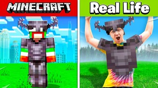 Testing 7 Ways To Play Minecraft In Real Life