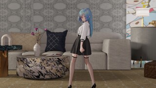 [Suspender stockings & uniform / fixed shot] TDA style miku-Gimme×Gimme