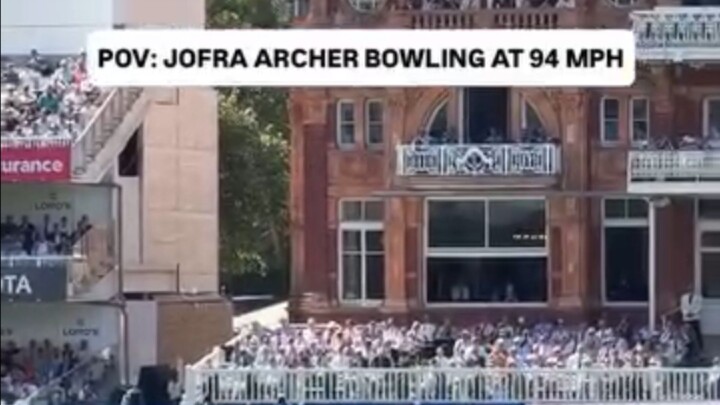 Jofra Archer outstanding bowling look at his speed