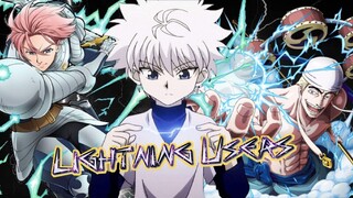 TOP5 MALAKAS NA ANIME CHARACTER NA GUMAGAMIT NG KIDLAT