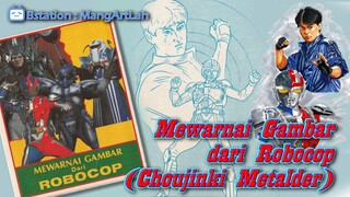 Mewarnai gambar Jadoel dari Choujinki Metalder