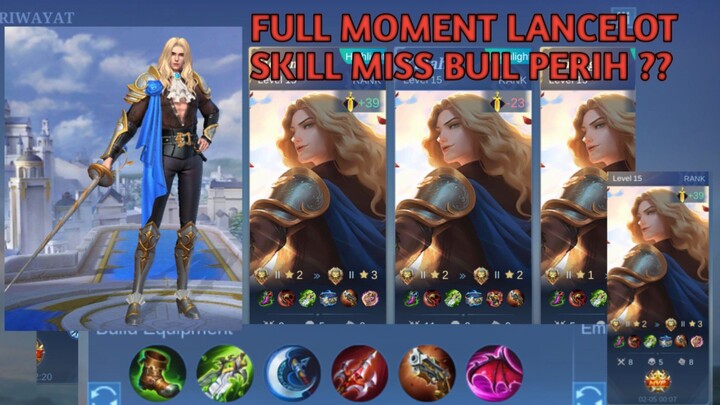 BEST MOMENT, LANCELOT PAKE BUILD TERSAKIT !!