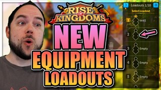 Equipment Loadouts Soon [upcoming patch review] Rise of Kingdoms