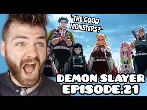 THE STRONGEST SLAYERS??!! | DEMON SLAYER - EPISODE 21 | New Anime Fan! | REACTION