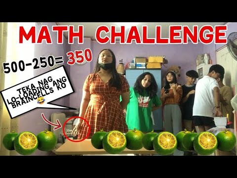 MATH CHALLENGE WITH MY CLASSMATES 😂