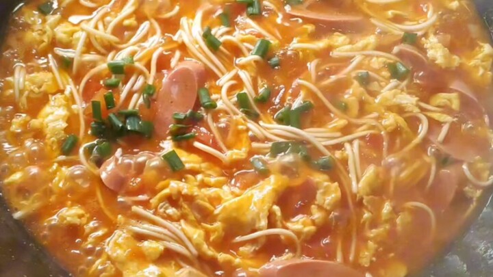 想要练好厨艺 先从一碗西红柿鸡蛋面开始