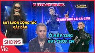 Bộ sưu tập những câu nói TẠO TREND khiến fan Rap Việt replay mỏi tay