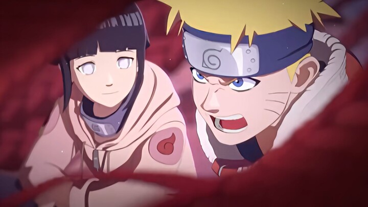 Perhaps the luckiest thing about Naruto is that Hinata is always behind him!