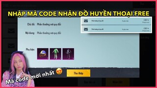 NHẬP CODE NHẬN SET ĐỒ HUYỀN THOẠI FREE | MÃ CODE MỚI NHẤT, NHẬP NHANH KẺO HẾT || PUBG MOBILE