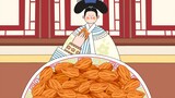 -Eating show of Legend of Zhen Huan｜An Lingrong's immersive bitter almonds~