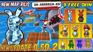 NEW UPDATE 0 .50.2! 9 SKIN GRATIS TERBARU, EVENT RABBIDS INVASION & 5000 GEMS GRATIS - Stumble Guys