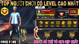 (Free Fire) TOP 5 NGƯỜI CHƠI CÓ LEVEL CAO NHẤT VIỆT NAM  VÀ BẤT NGỜ VỚI THẺ VÔ CỰC ĐẸP NHẤT FF