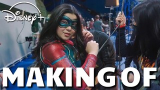 Making Of MS. MARVEL - Best Of Behind The Scenes, On Set Bloopers & Talk With Iman Vellani | Disney+