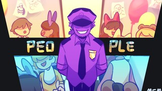 People //MEME//FNAF//Purple Guy//Flash/Blood Warning