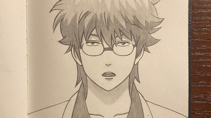 Tangan digambar oleh Sakata Gintoki