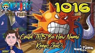 Is This How Nami Keeps Zeus? | One Piece 1016 Analysis & Theories