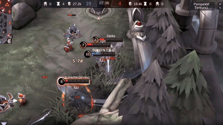 ketika mode sad diapakai