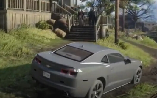 Red Dead Redemption 2 Chevrolet Camaro, saat lelah menunggang kuda sesekali juga mengendarai mobil