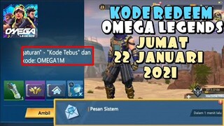 BURUAN REDEEM ‼️ KODE REDEEM TERBARU OMEGA LEGENDS. JUMAT 22 JANUARI 2021. BISA DAPET KARTU ROOM