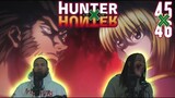 HUNTER X HUNTER EPISODE 45 & 46 REACTION | UVOGIN CAPTURED!