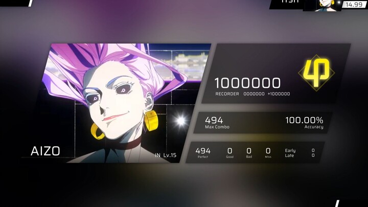 [Jujutsu Kaisen 3 | phigros] AIZO IN Lv.15: After Watching the Anime, There’s Still a Chart to Play?