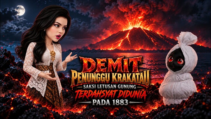 Dedemit Penunggu Krakatau, Saksi Letusan Gunung Terdahsyat 1883