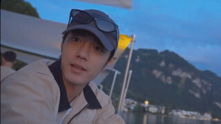 肖战：“它完全不看我，在叼它的毛哎"！！！“海绵宝宝的声音”？逗天鹅的战战太可爱了！！！好高冷的白天鹅！！！法国行（四）