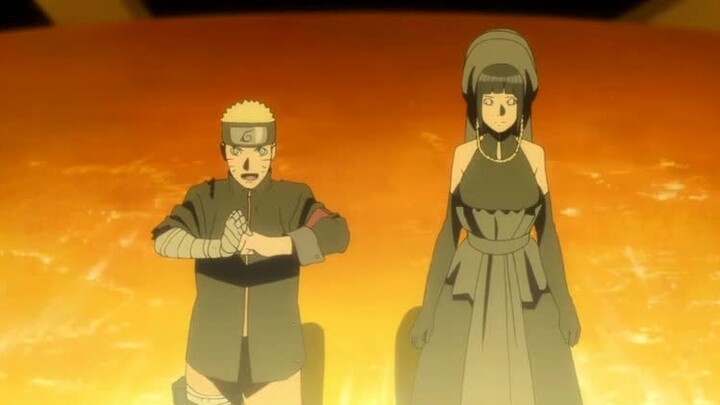 The young husband and wife Naruto Hinata joined forces, the Spiral Pill and the Bagua Zhang lion col