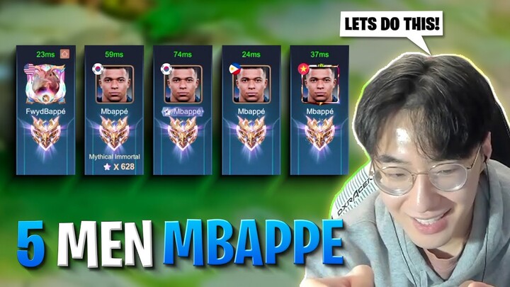 We all changed our name to Mbappe.. | Mobile Legends