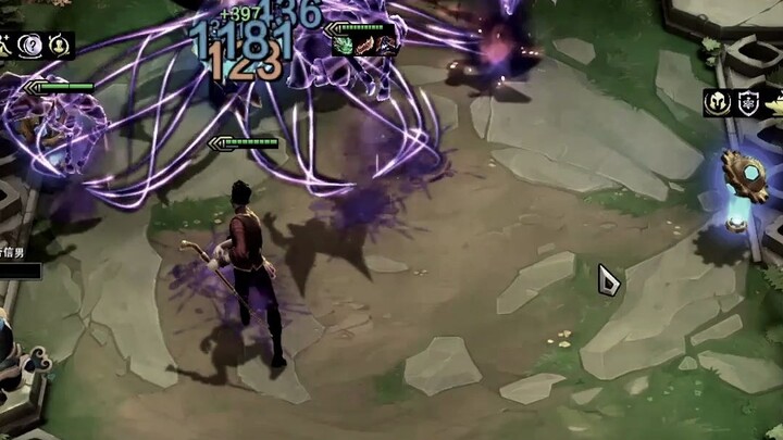 So back then, even the big bug could probably take that damage, right?