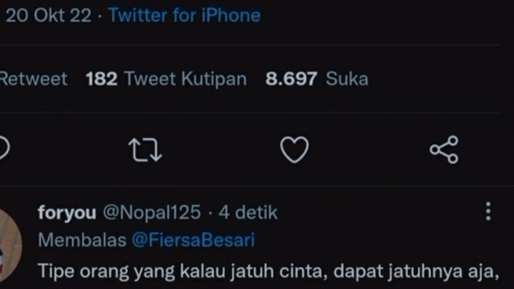 agak sad gitu.