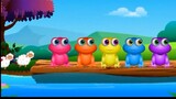 Five Little Speckled Frogs  Kids Nursery Rhymes