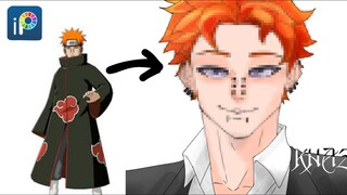Speedpaint Pain (Naruto) versi Ikemen!!! | IbisSpeedpaint