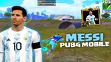 MESSI IN PUBG MOBILE 🤯🔥 | World Cup Update ⚽️🤍 | IPAD MINI 5 | PUBGM Montage
