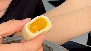 #Soft-Center Egg Truly soft and visible, delightfully tender and smooth—not greasy or choking—the be