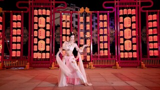 Tarian sampul "Festival Lentera Qingyu'an" Pertunjukan Jianwang Sanqi cos