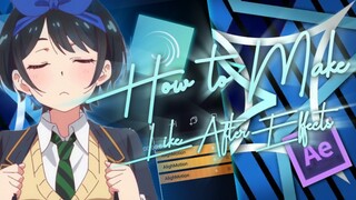 「AM教程」如何用AM做出类似AE的文字特效