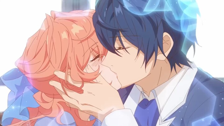 “Ciuman Terlarang Antara Villainess dan Pangeran Musuh.”