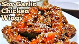 SOY GARLIC CHICKEN WINGS | Bonchon-Style Korean Fried Chicken
