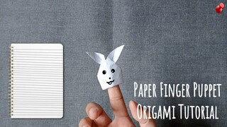 Paper Finger Puppet Origami Tutorial