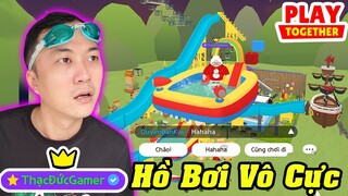 Choáng Thầy Đức Xây Khu Công Viên Nước Trên Cao Trong Play Together | Water Park | Thạc Đức Gamer