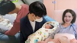 HYUN BIN WAS THE FIRST TO HOLD HIS SON + HE TAKING CARE BABY KIM  AND SON YE JIN TO THE HOSPITAL!