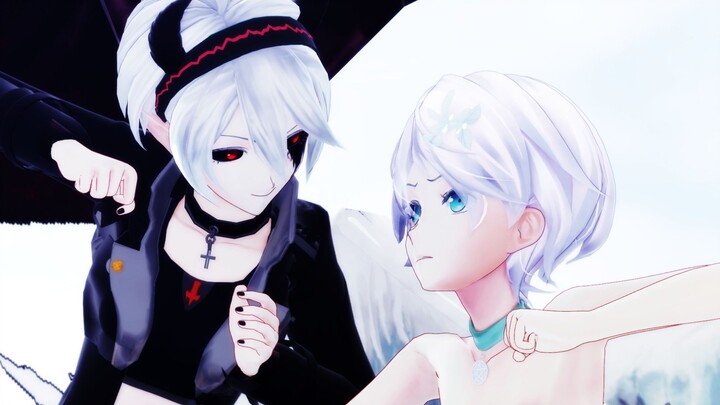 【Yanhe MMD】Shiver (Arah Cerita)【JennySparrow】【Double Words】【Yanhe Heiyan】【Angel Demon Series】