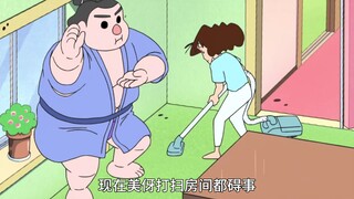 蜡笔小新：美伢的奖品成了小新的推小弟，它的新身份让小新很欣慰