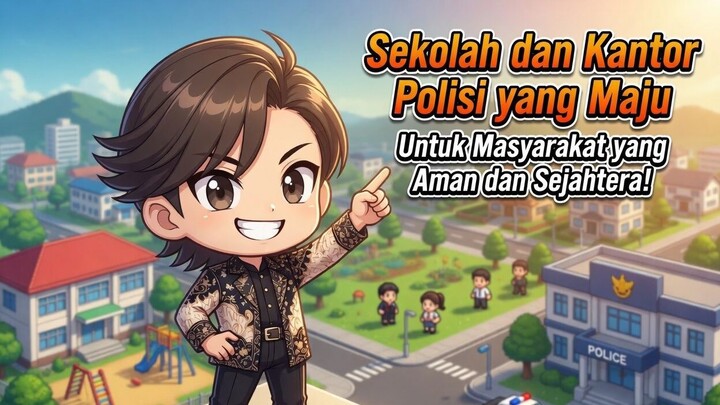 Sekolah + Polisi = Kota Aman dan Cerdas