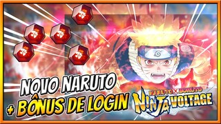 NARUTO KID CONFIRMADO, BÔNUS DE LOGIN E MAIS ! 20TH ANIVERSÁRIO ANIME NARUTO - NARUTO X BORUTO NV