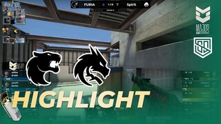 [HIGHLIGHTS] SPIRIT VS FURIA | QUARTER-FINAL | PGL MAJOR ANTWERP 2022