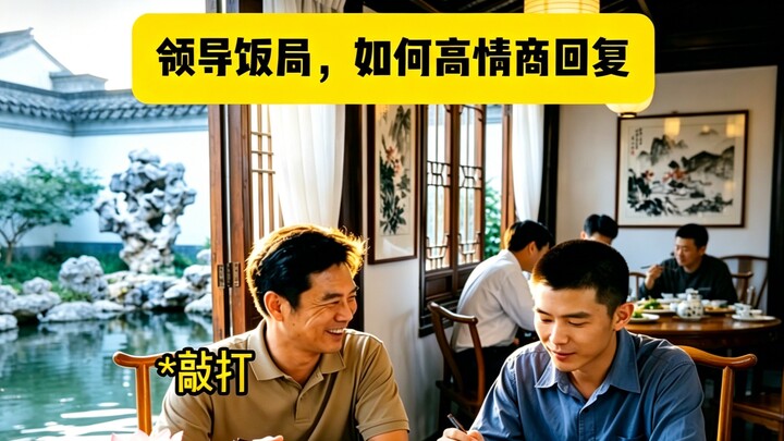 งานเลี้ยงอาหารกับหัวหน้า｜เทคนิคการพูดอย่างมีความฉลาดทางอารมณ์ที่คนทำงาน 99% ยังไม่รู้