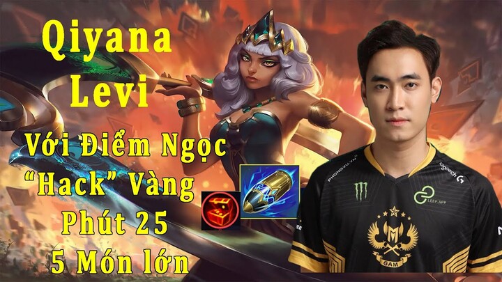Qiyana Levi Cực Giàu Với " Đòn Phủ Đầu " và " Thợ Săn Kho Báu" | Patch 12.13